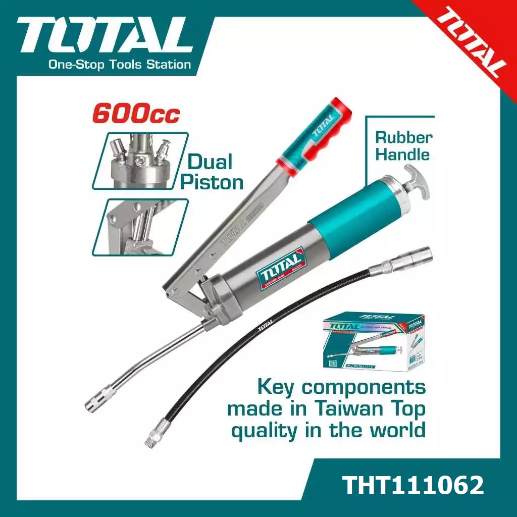 กระบอกอัดจารบี+สายอ่อน 600cc.THT111062 TOTAL