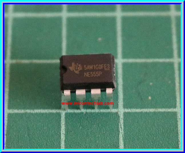 1x ไอซีไทเมอร์ NE555P High Precision Timer Texas Instruments