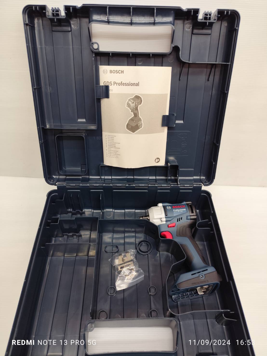 บล็อกไร้สาย1/2 GDS18V-350 BOSCH SOLO