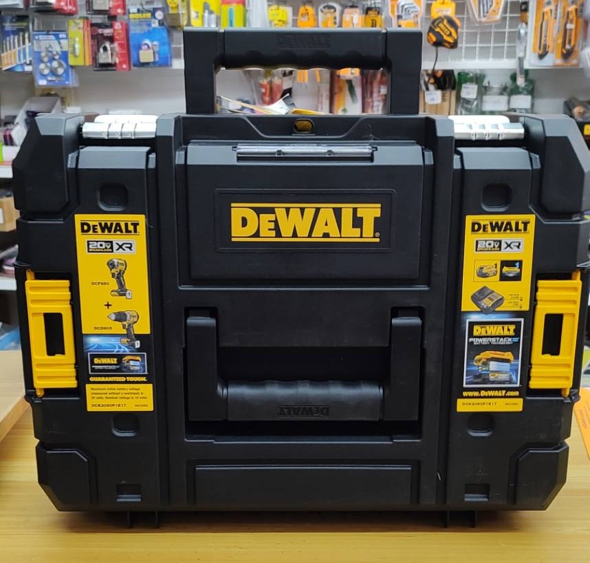 คอมโบ้ชุดสว่านไร้สาย20V (DCD805+DCF850) DCK2050P1E1T DEWALT
