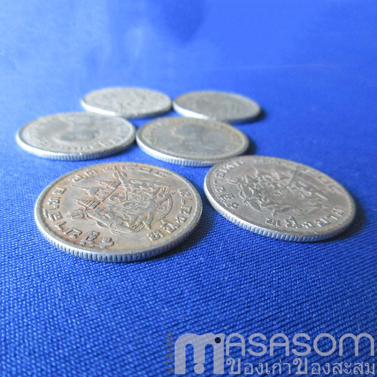 เหรียญหนึ่งบาท พ.ศ.2505