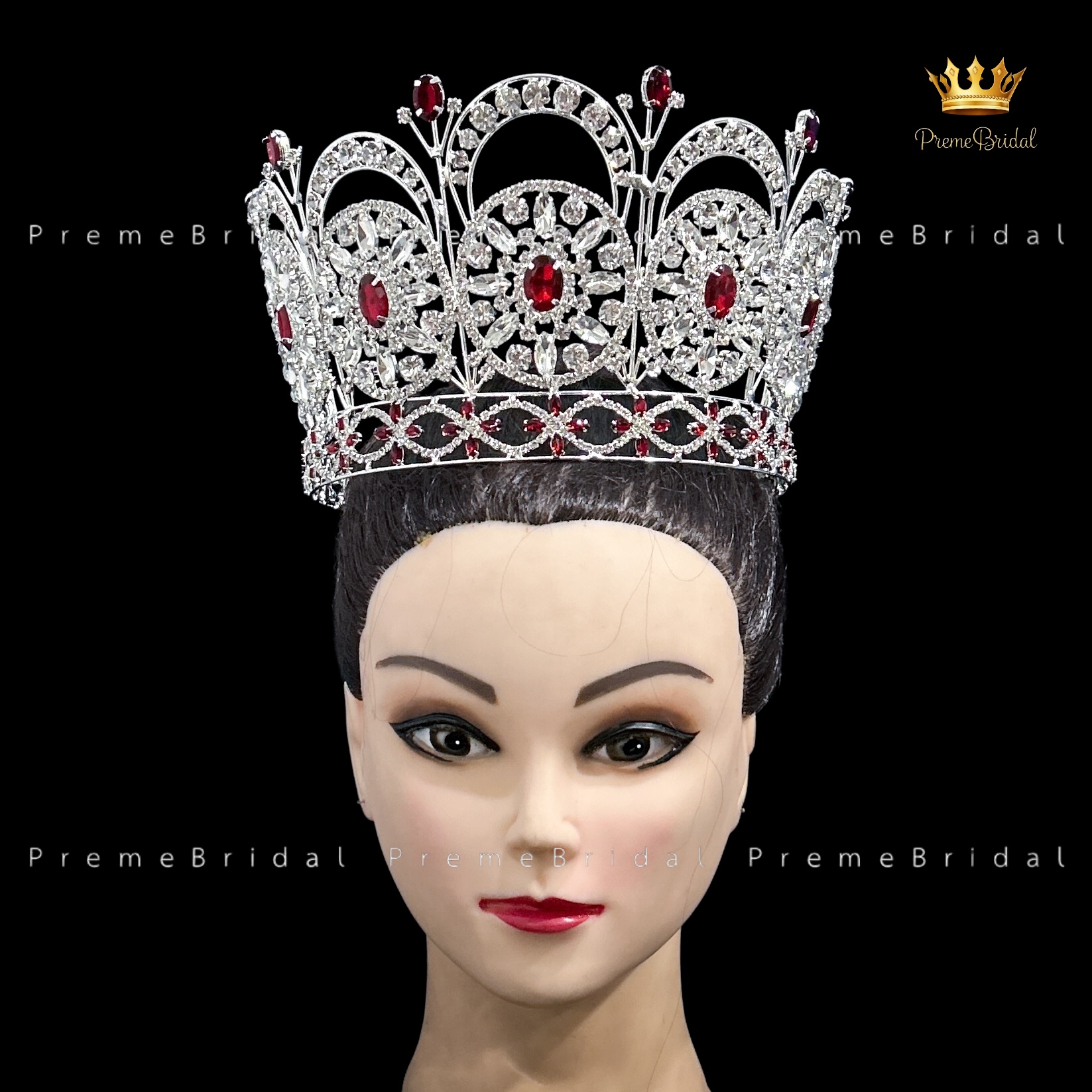 (พร้อมส่งจากไทย) มงกุฏ Miss Universe Nexus Diamond ปี 2009 งานโลหะฐานกลมปรับขนาดได้ ส่งด่วน ส่งจาก จ.อุบลราชธานี