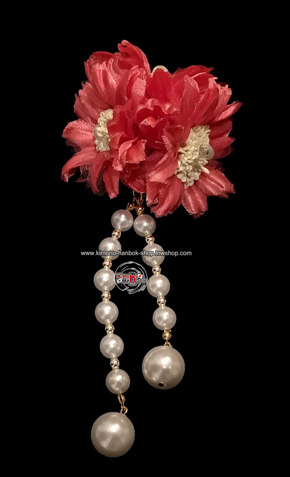 ดอกไม้ประดับญี่ปุ่น รุ่นกิ๊บหนีบ