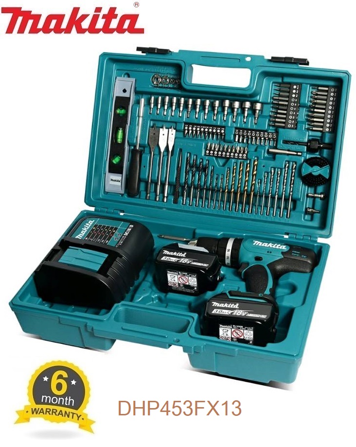 สว่านกระแทกไร้สาย DHP453FX13 MAKITA