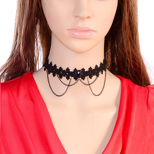 สร้อยคอ (Chocker) Gothic Lolita