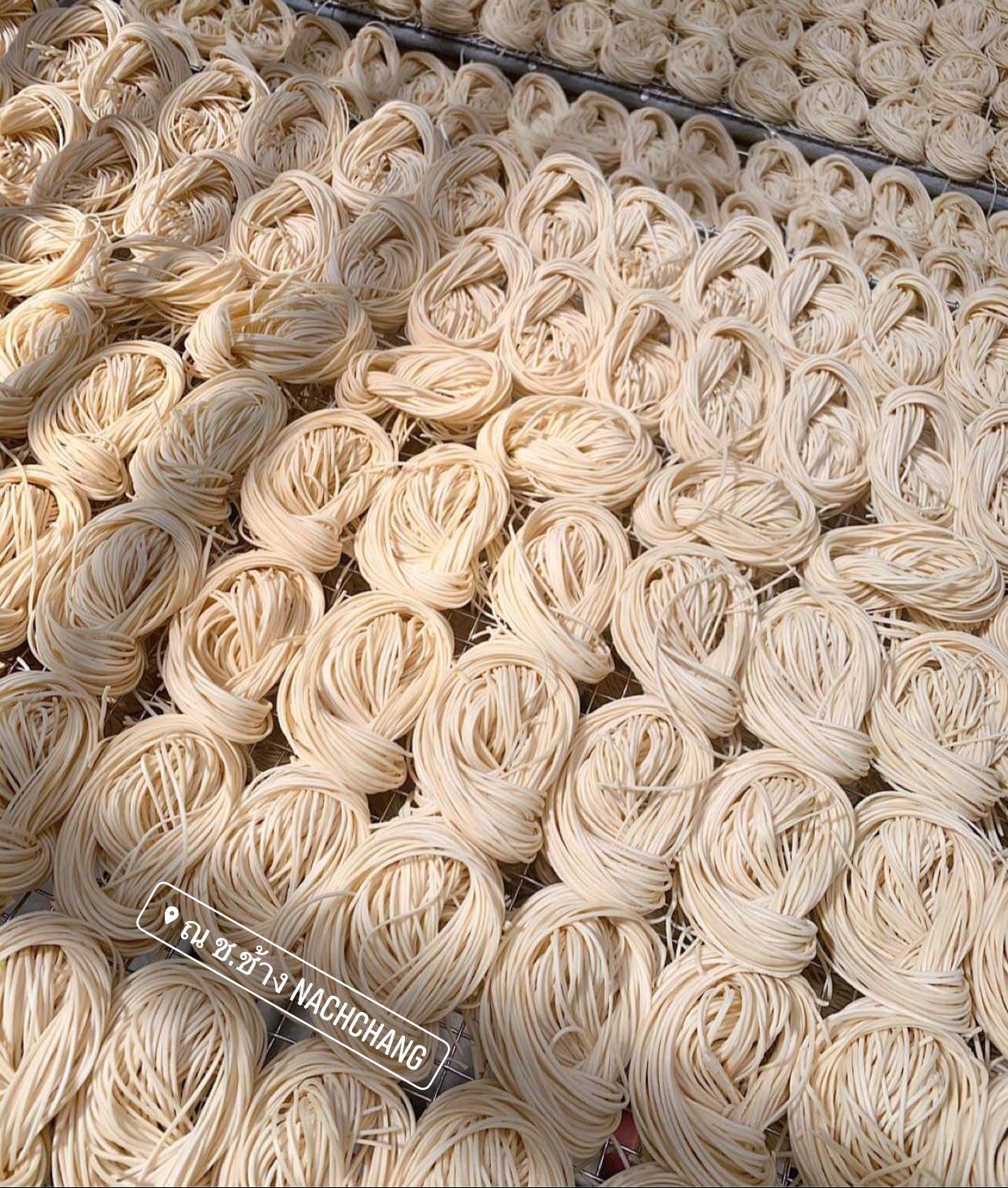 หมี่ขาวออริจินอล หมี่เบตงอบแห้ง หมี่เจ หมี่เบตงหาดใหญ่ เส้นเหนียวนุ่ม ไม่เละ ไม่ติดกระทะ เมนูเด็ดทุกเทศกาลกินเจ มังสวิรัต ทานได้ เส้นไม่เค็ม ไม่มีโซเดียม ของฝากเมืองใต้