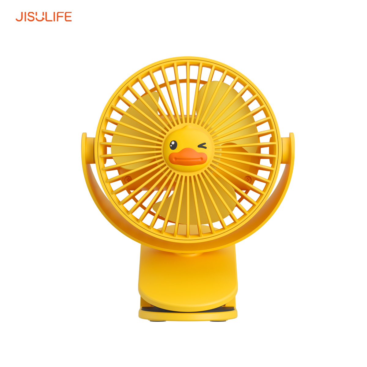 Jisulife FA29 Clip Mini Fan B-Duck พัดลมแบบหนีบ / ตั้งโต๊ะได้ รุ่น FA29 Clip Mini Fan B-Duck ใช้งานได้สูงสุด 2-7 ชั่วโมง (รับประกัน 6 เดือน)