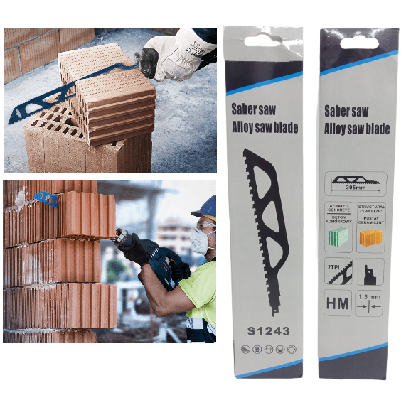 ใบเซเบอร์ S1243HM-CT (แพคละ 1 ใบ)