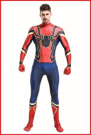 ชุดสไปเดอร์แมน2017 แบบบอดี้สูท