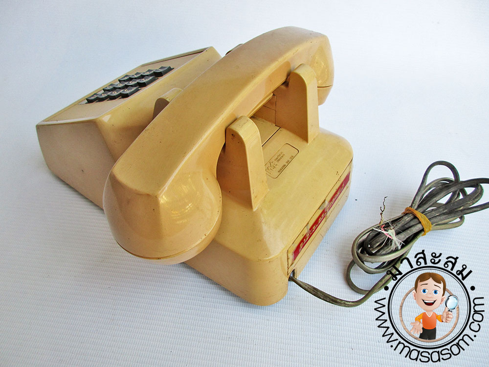โทรศัพท์บ้านปุ่มกดตูดยาว