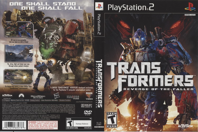 TRANSFORMERS 2 [US : DVD5 1 Disc]