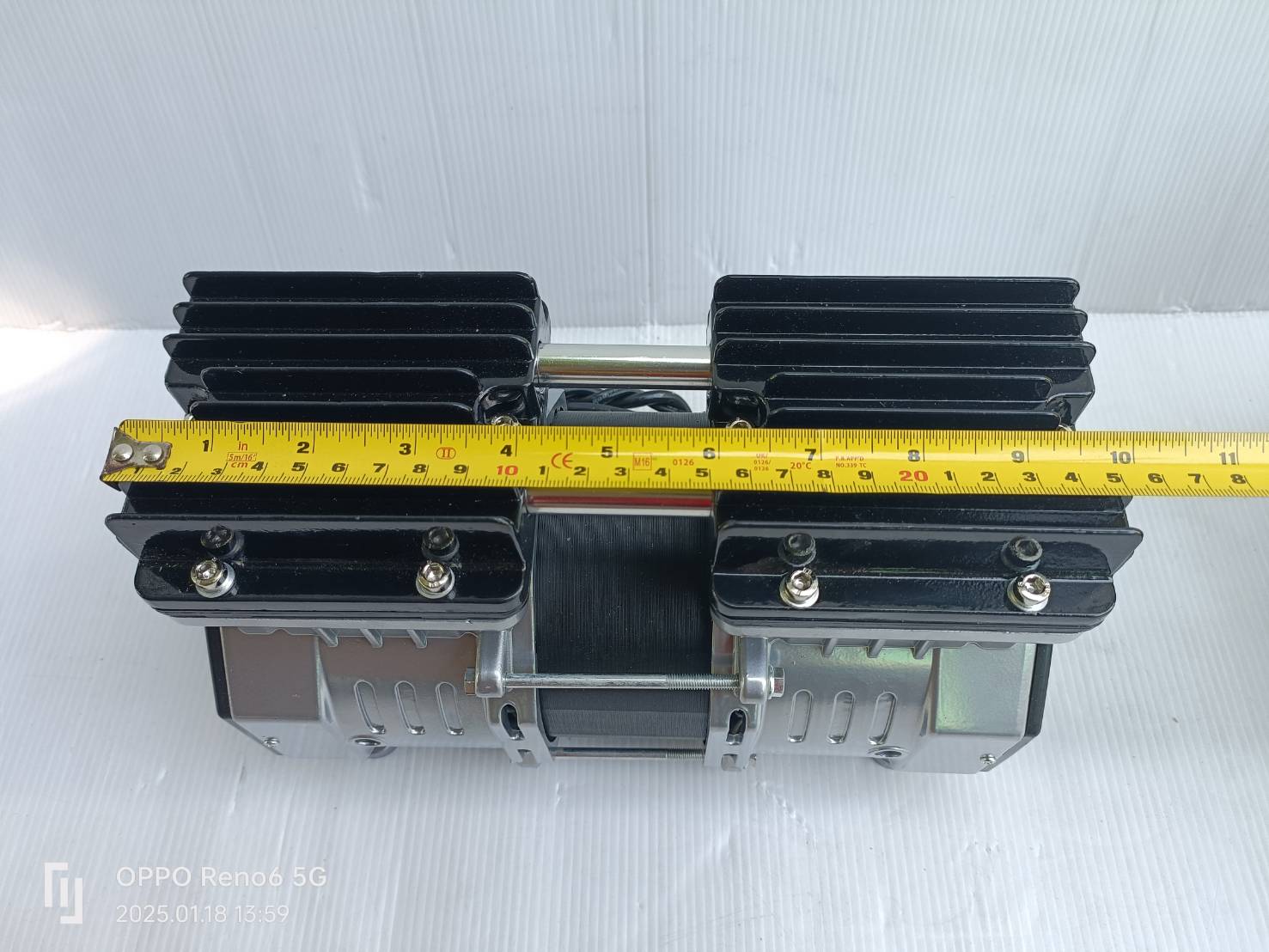 มอเตอร์ปั๊มลมออยฟรี 550W / 220V OS-W-PUMP