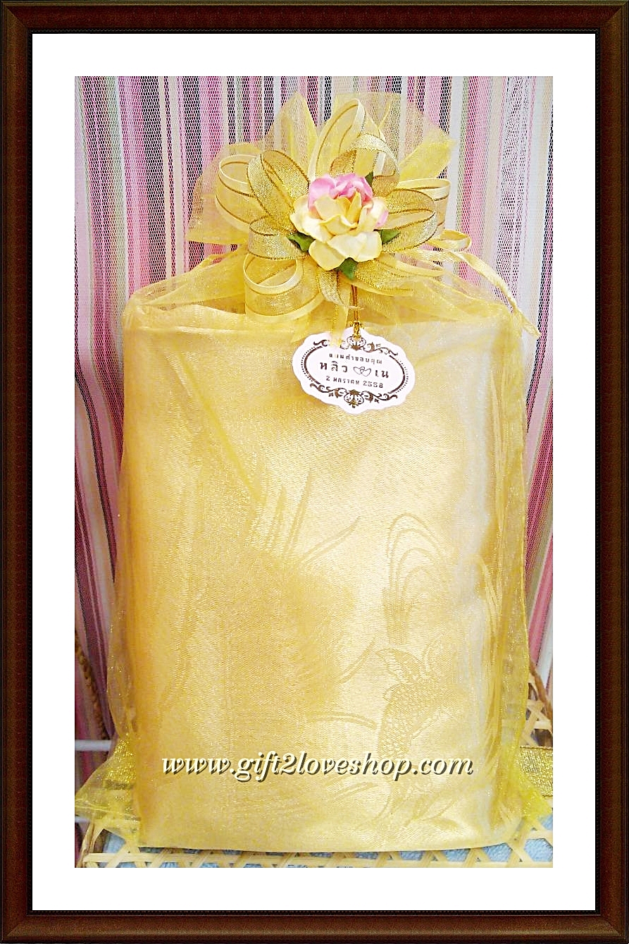 ผ้าแพรรับไหว้ ขนาด 5ฟุต คละสี