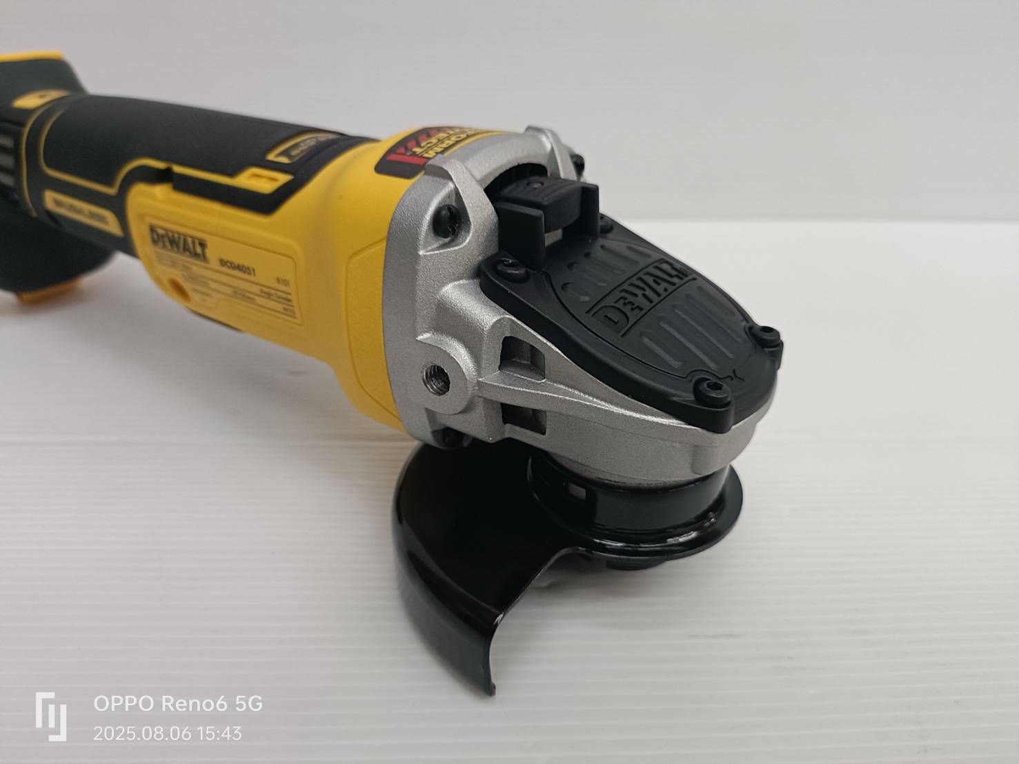 หินเจียรไร้สาย20V DCG4051N-B1 DEWALT (ตัวเปล่า)