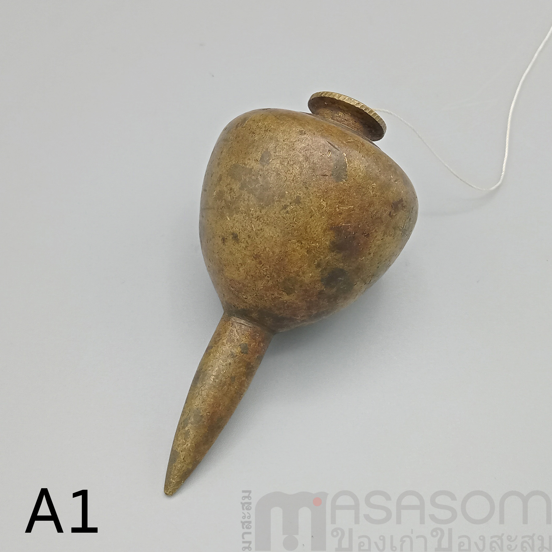 ลูกดิ่งทองเหลืองโบราณ