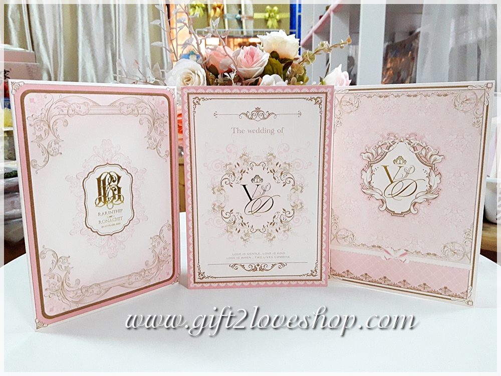 การ์ดแต่งงานสไตล์หลุยส์