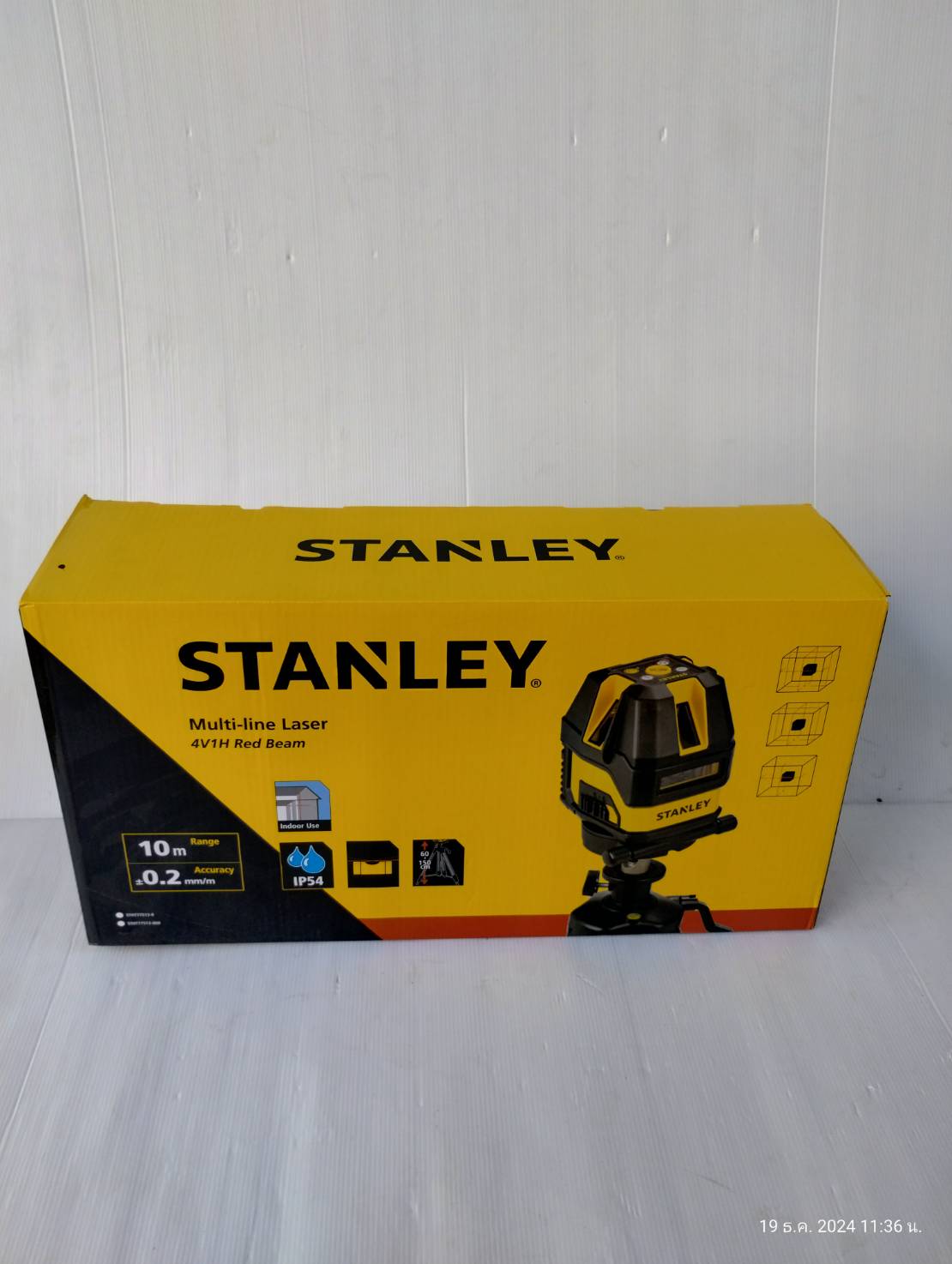 เลเซอร์ระดับ5เส้น แสงแดง STHT77513-8 STANLEY พร้อมขาตั้ง