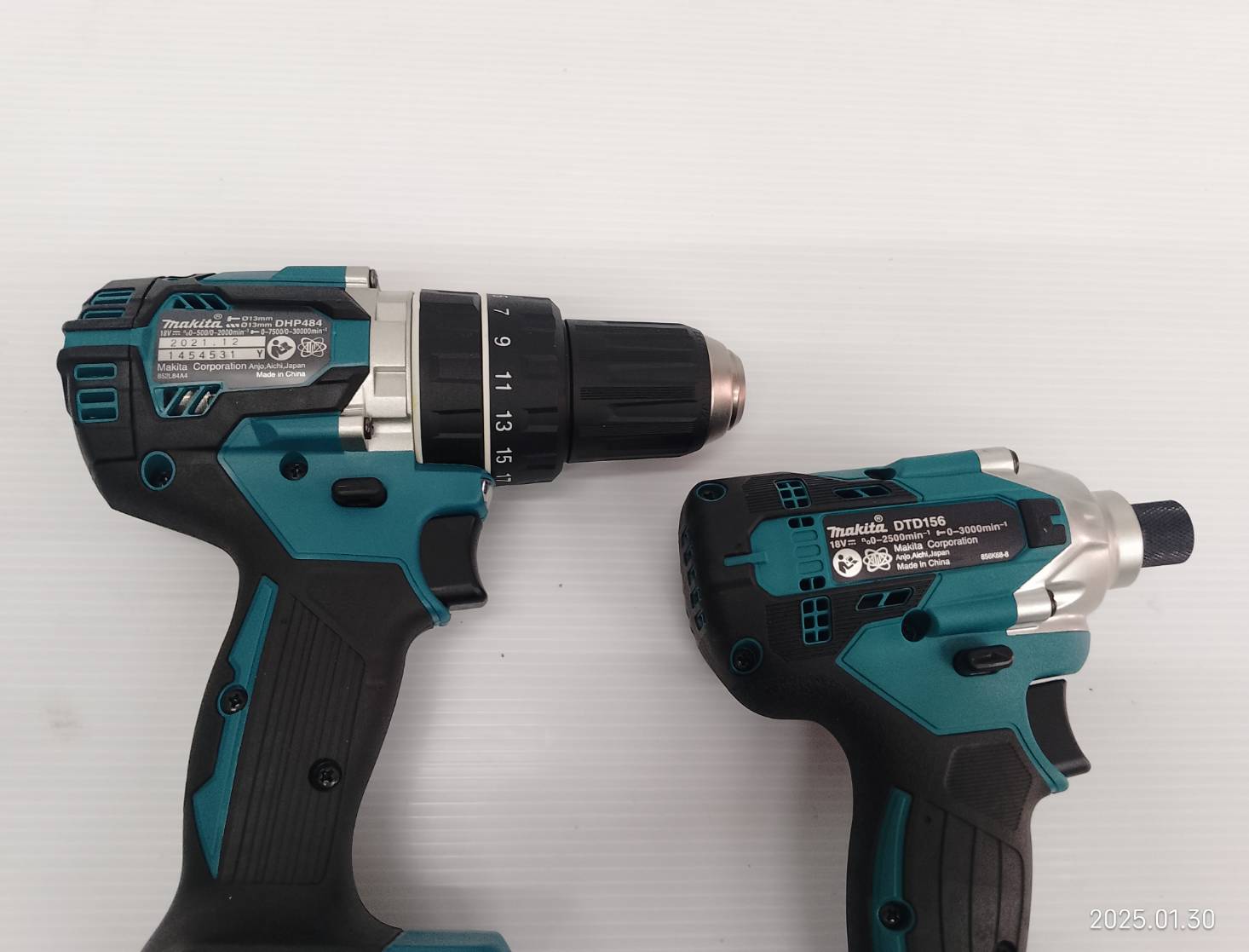 COMBO KIT 18V มากีต้า MAKITA DLX2180Z (DHP484Z+DTD153Z)