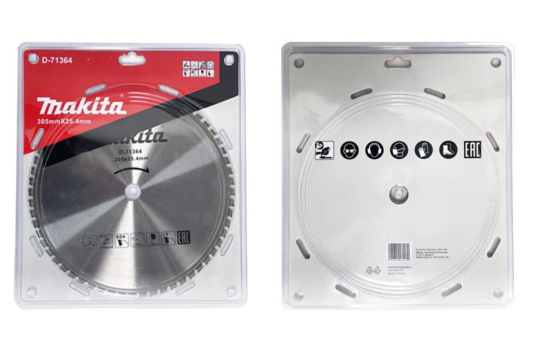 ใบเลื่อยตัดเหล็ก 12"x60T MAKITA D-71364
