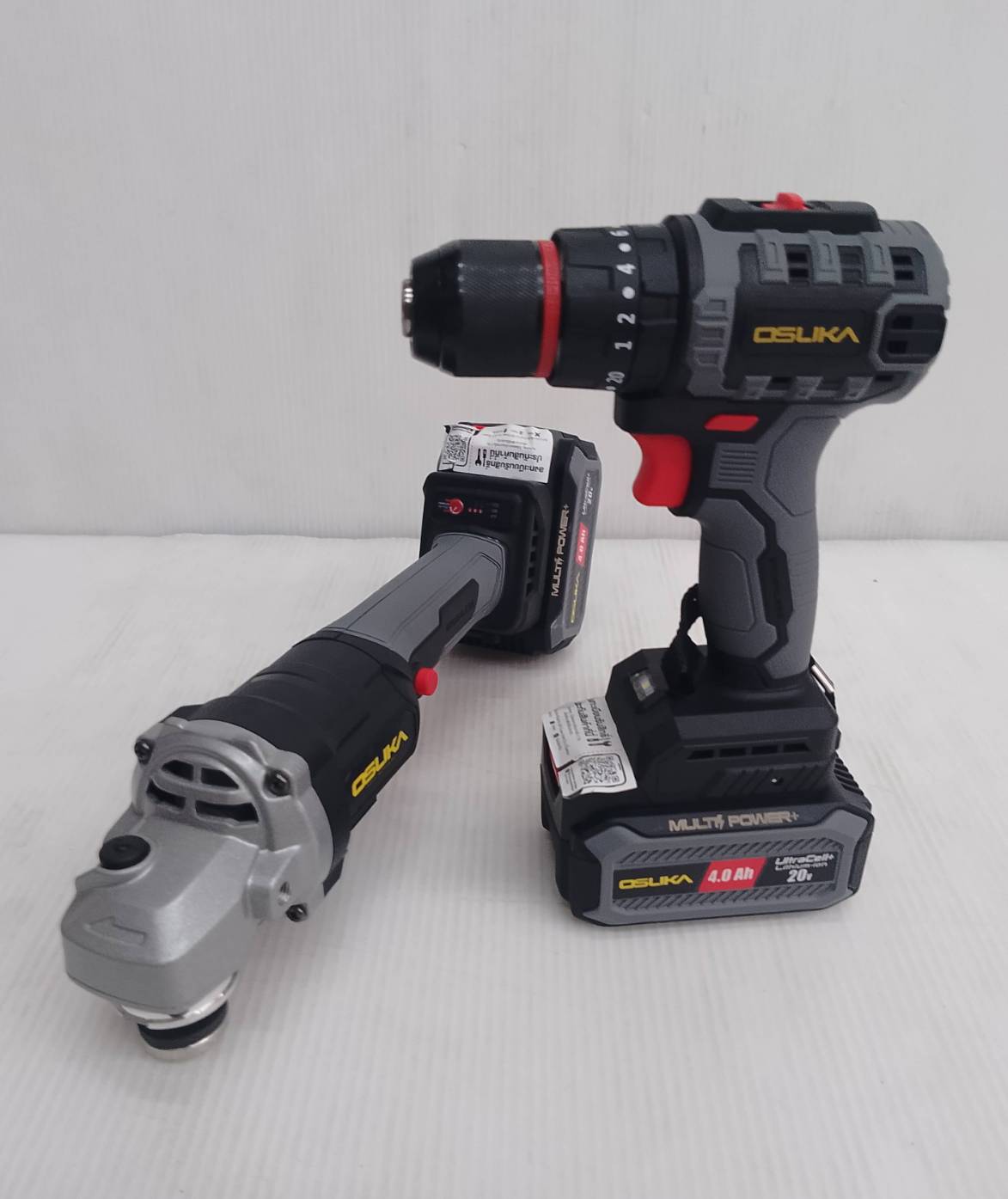 ชุดคู่หู สว่าน+เครื่องจียร ไร้สายไร้แปรงถ่าน 20v OCK151-M2 OSUKA