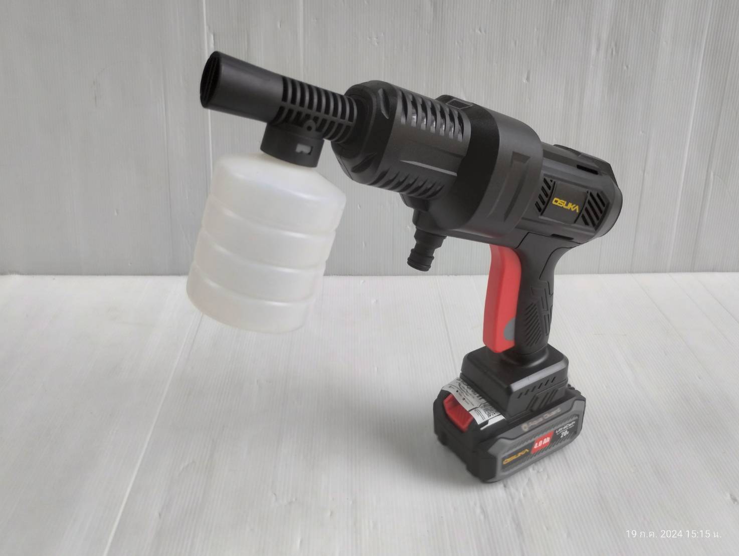 เครื่องอัดฉีดแรงดันสูงไร้สาย OCPW606U-M1 OSUKA