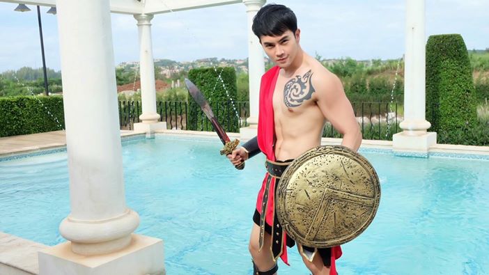 ชุดโรมันกรีกชาย