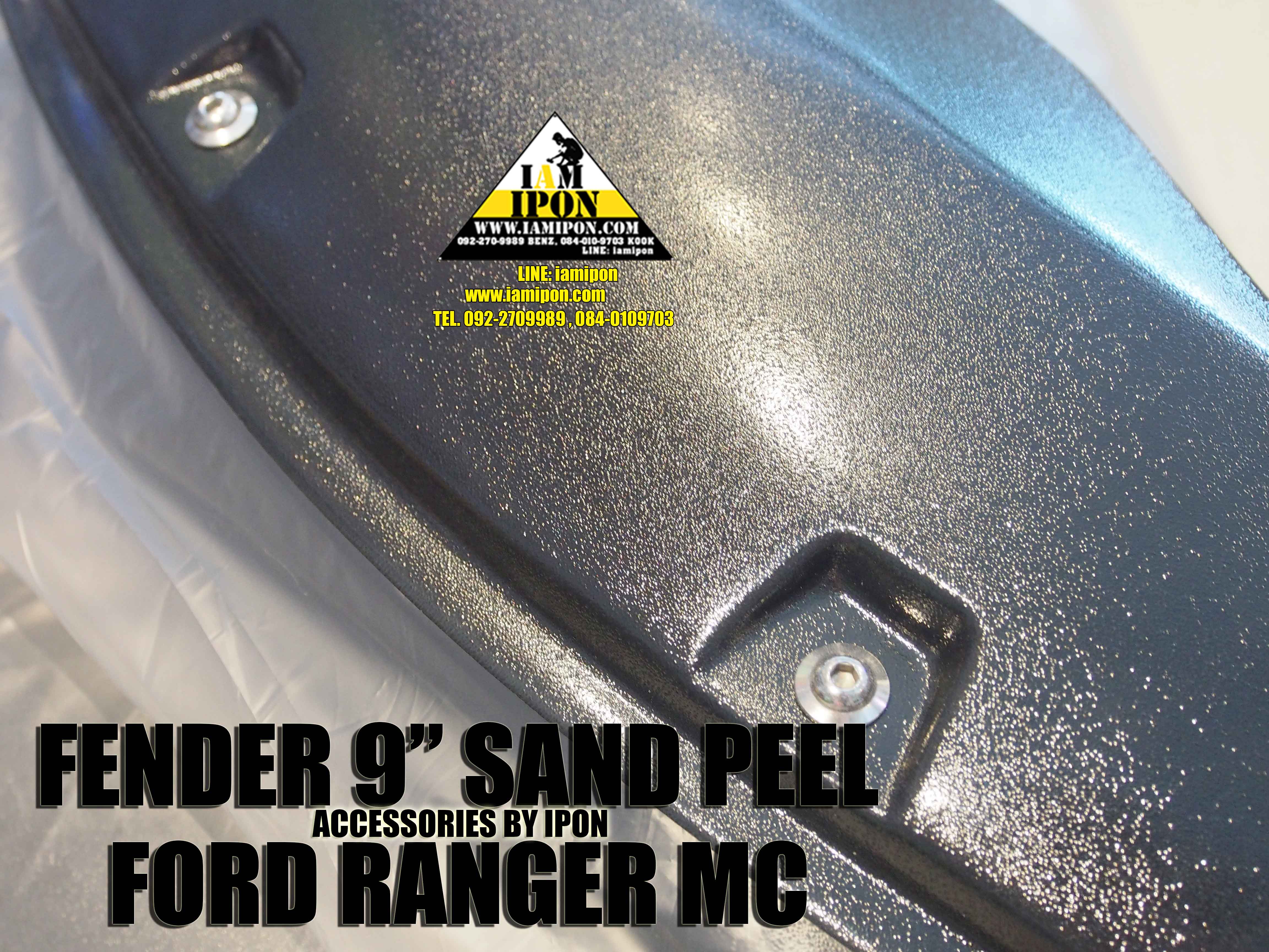 FENDER 9” SAND PEEL FORD RANGER MC โปร่งล้อผิวทราย 9" ฟอร์ดเรนเจอร์ MC
