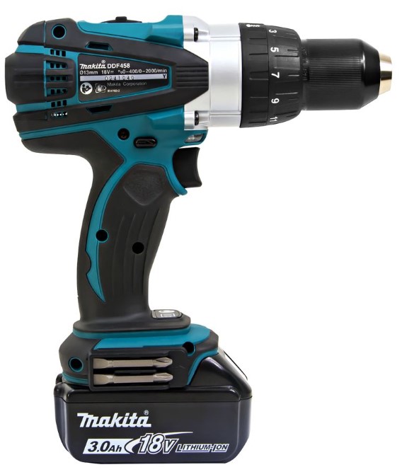 สว่านไขควงไร้สาย DDF458RFE MAKITA