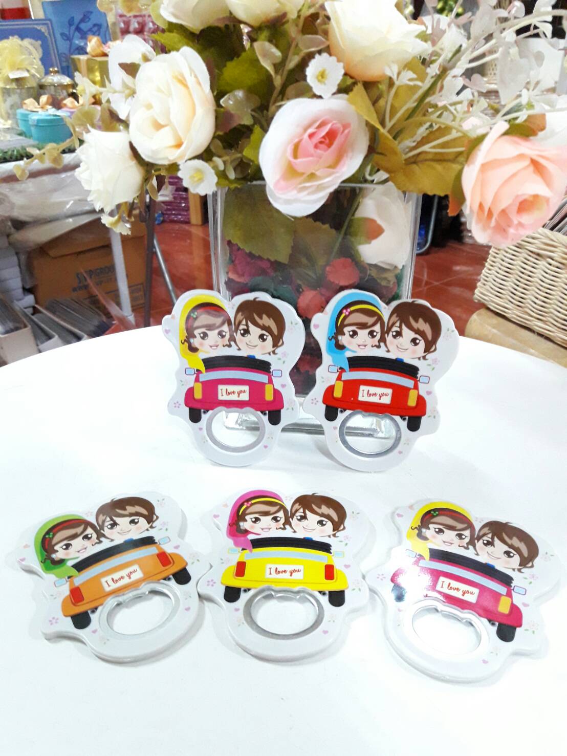 ที่เปิดขวด Magnet ลายรถยนต์