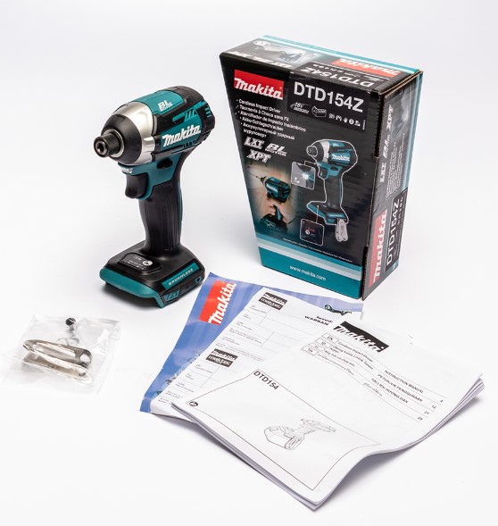 ไขควงกระแทกไร้สาย1/4 DTD154Z MAKITA