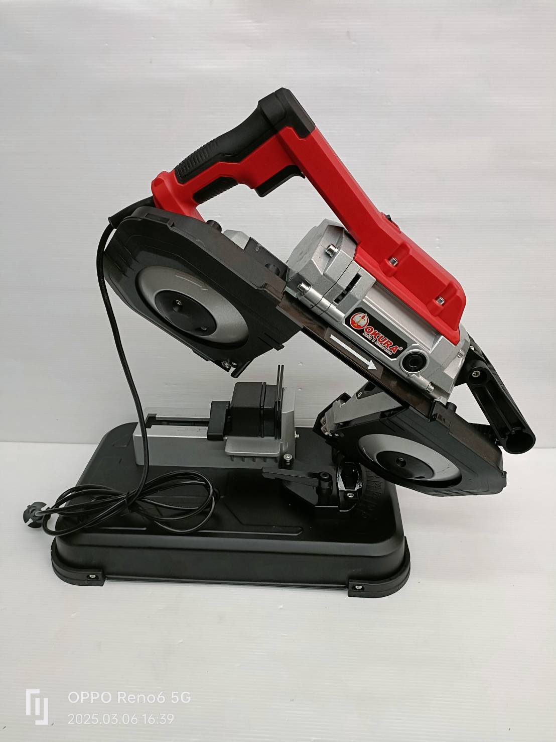 เลื่อยสายพานตัดเหล็ก รุ่น D-OK-MBS127 OKURA