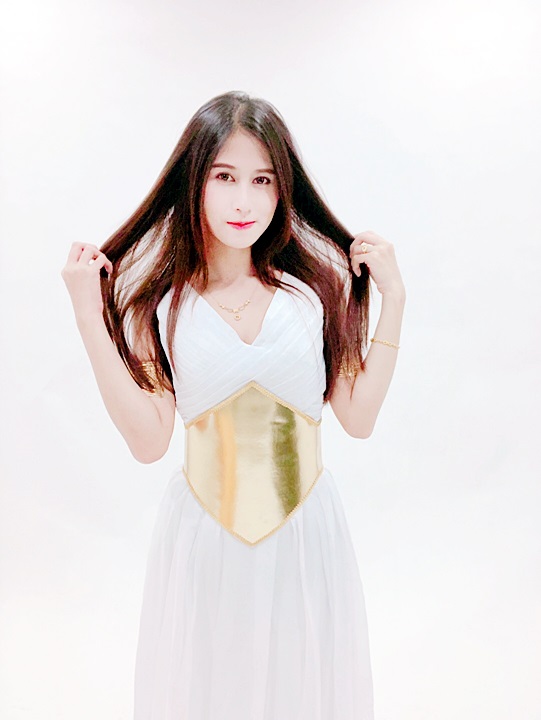 ชุดอาธีน่า (Athena) เทพีแห่งสติปัญญาและสงคราม / ชุดเทพเจ้า