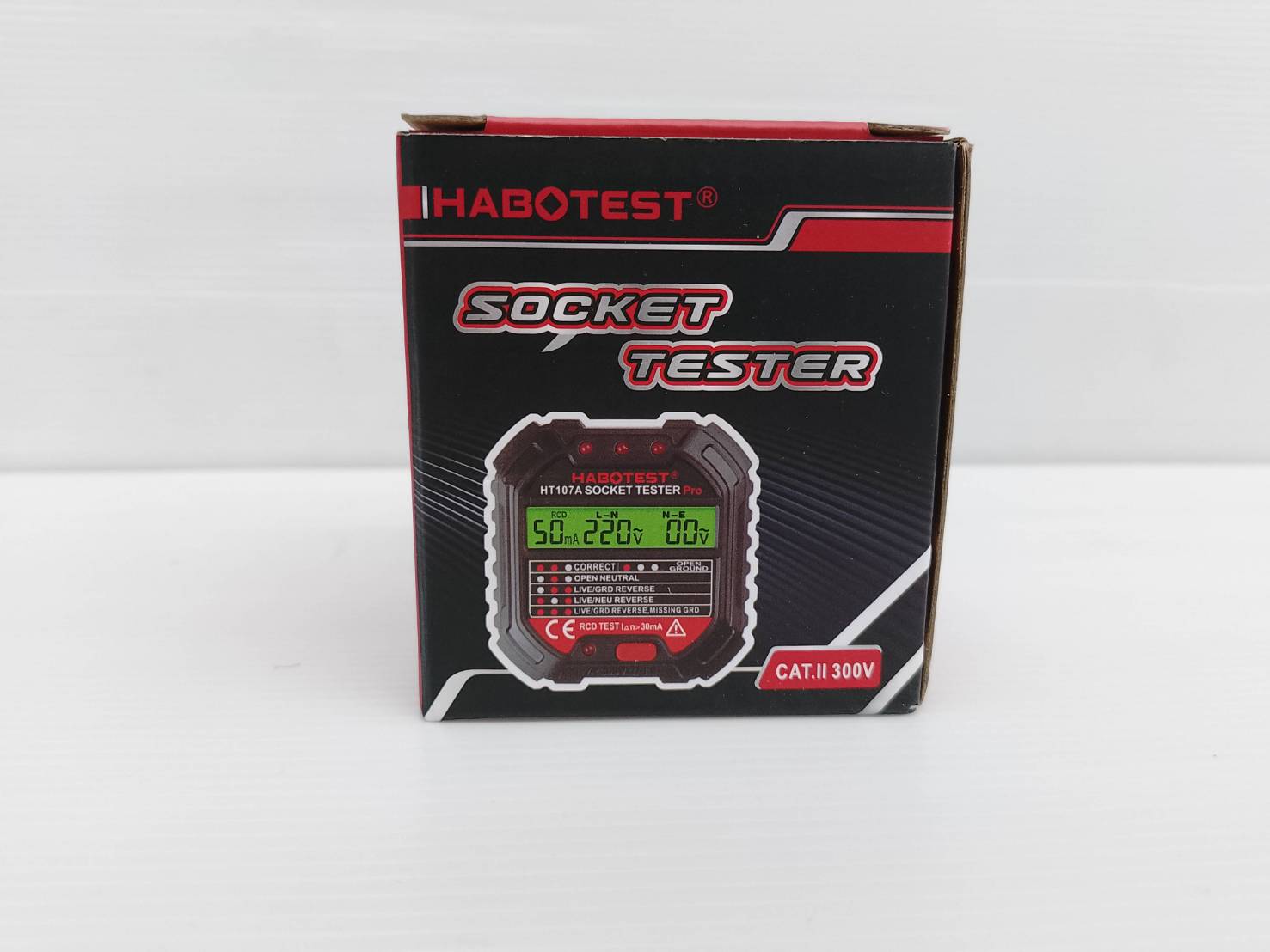 เครื่องตรวจเช็คเต้ารับไฟฟ้า HT107T HABOTEST