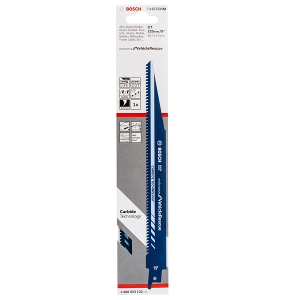 ใบเซเบอร์ S1157CHM BOSCH #2608653132