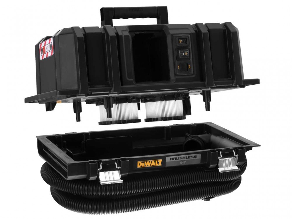 DEWALT รุ่น DCV586MN-XJ เครื่องดูดฝุ่นไร้สายไร้แปรงถ่าน 54V(60V Max) Flexvolt เฉพาะตัวเครื่อง