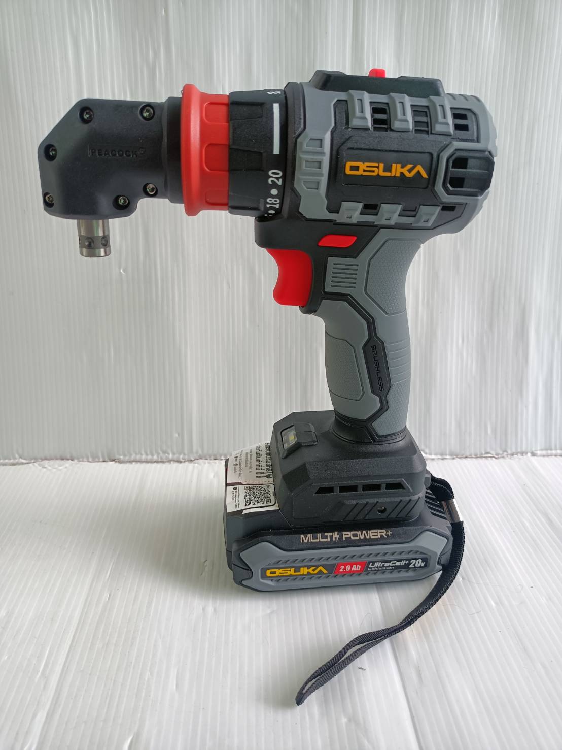 OSUKA สว่านไร้สาย OCD701A-D1 5IN1 เปลี่ยนหัวได้ 5แบบ