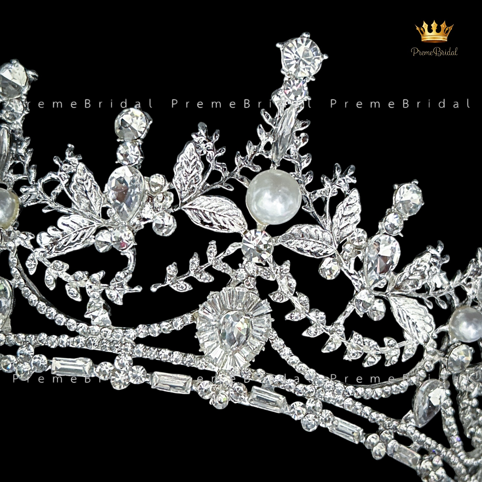 (พร้อมส่ง) เทียร่า 450 มงกุฎครึ่งหัว สวย ปราณีต QCเพชรทุกเม็ด สินค้าพร้อมส่งจากไทย รีวิวดีมาก