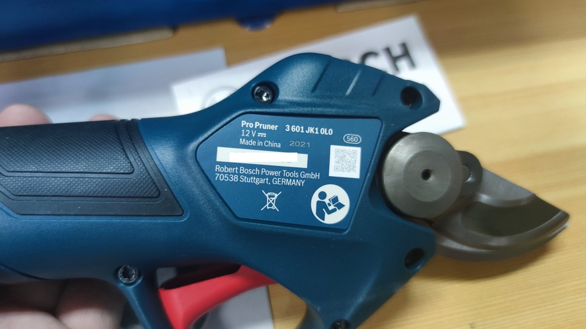 กรรไกรตัดกิ่งไร้สาย Pro Pruner BOSCH SOLO