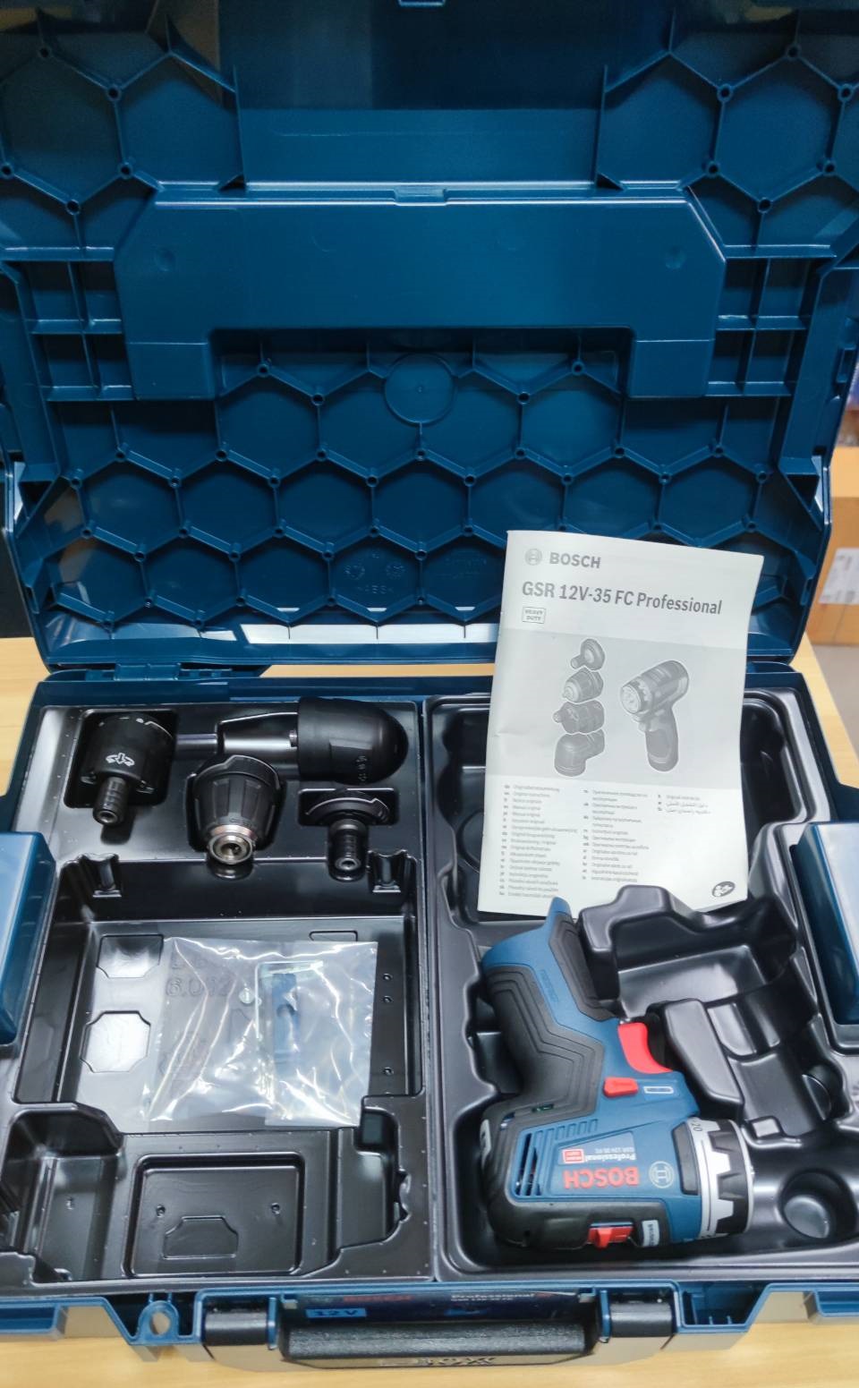 สว่านไร้สาย GSR12V-35FC BOSCH SOLO