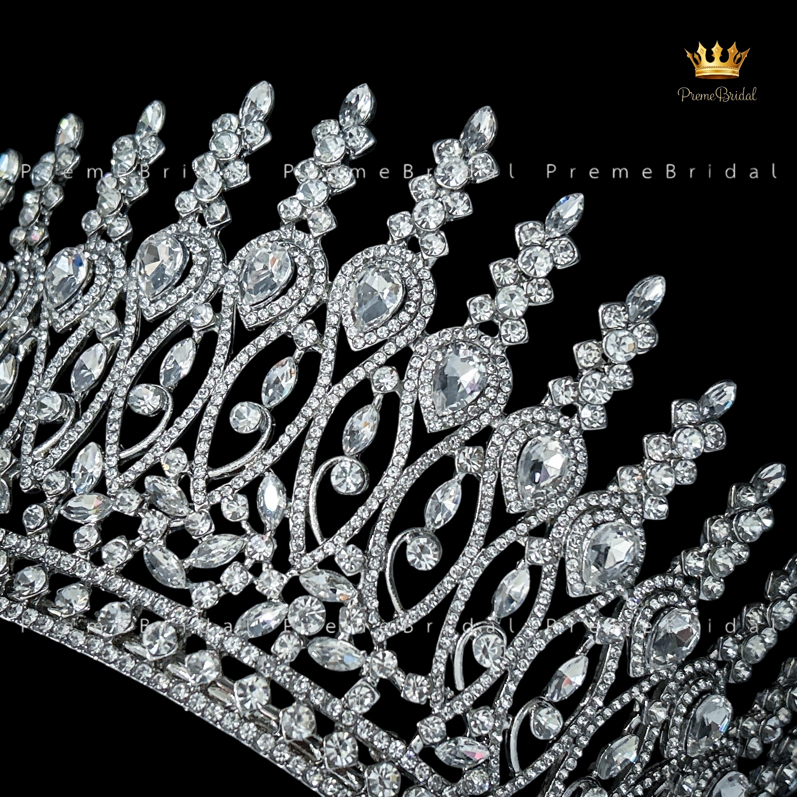 (พร้อมส่งจากไทย) มงกุฏ 135 ขนาดใหญ่ งานสวย ปรับขนาดได้ ส่งจาก จ.อุบลราชธานี