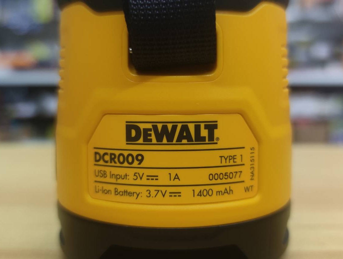 ลำโพง Bluetooth DCR009 DEWALT