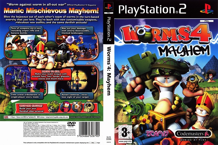 WORMS 4 [EU : DVD5 1 Disc]