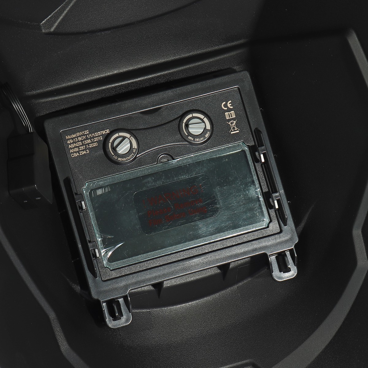 หน้ากากปรับแสง AUTO BW122 POLO มีโหมดเครื่องเจียร