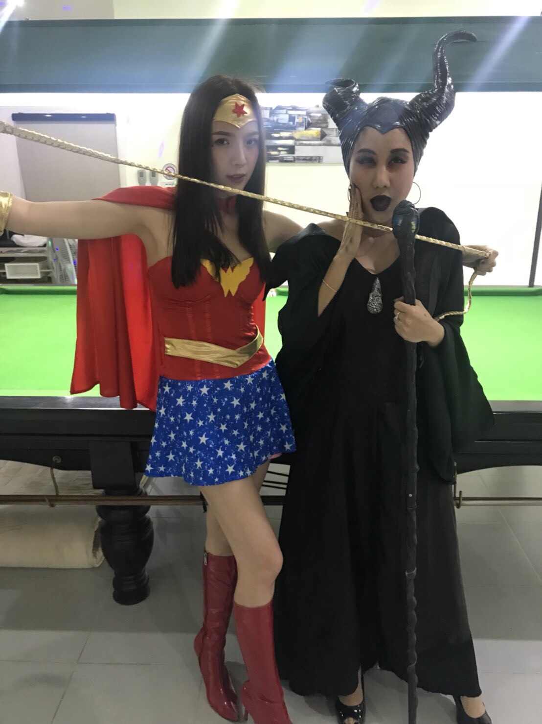 ชุดวันเดอร์วูแมนผ้ากำมะหยี่ เกรด A