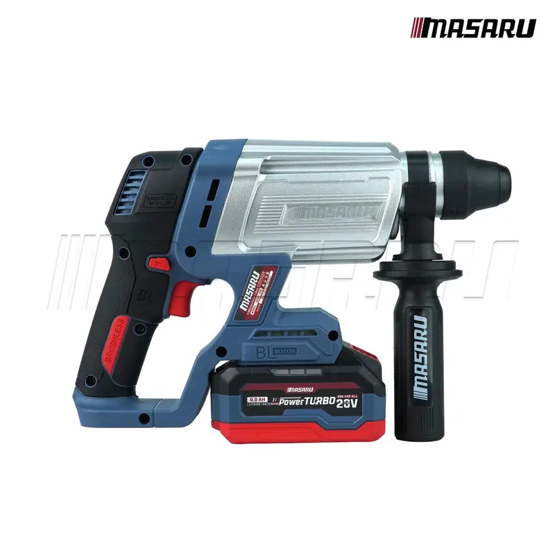 MASARU สว่านโรตารี่ไร้สาย รุ่น SCDR-205-B1 มอเตอร์ Brushless เจาะปูน สกัดคอนกรีต แถมดอกเจาะ ดอกสกัด