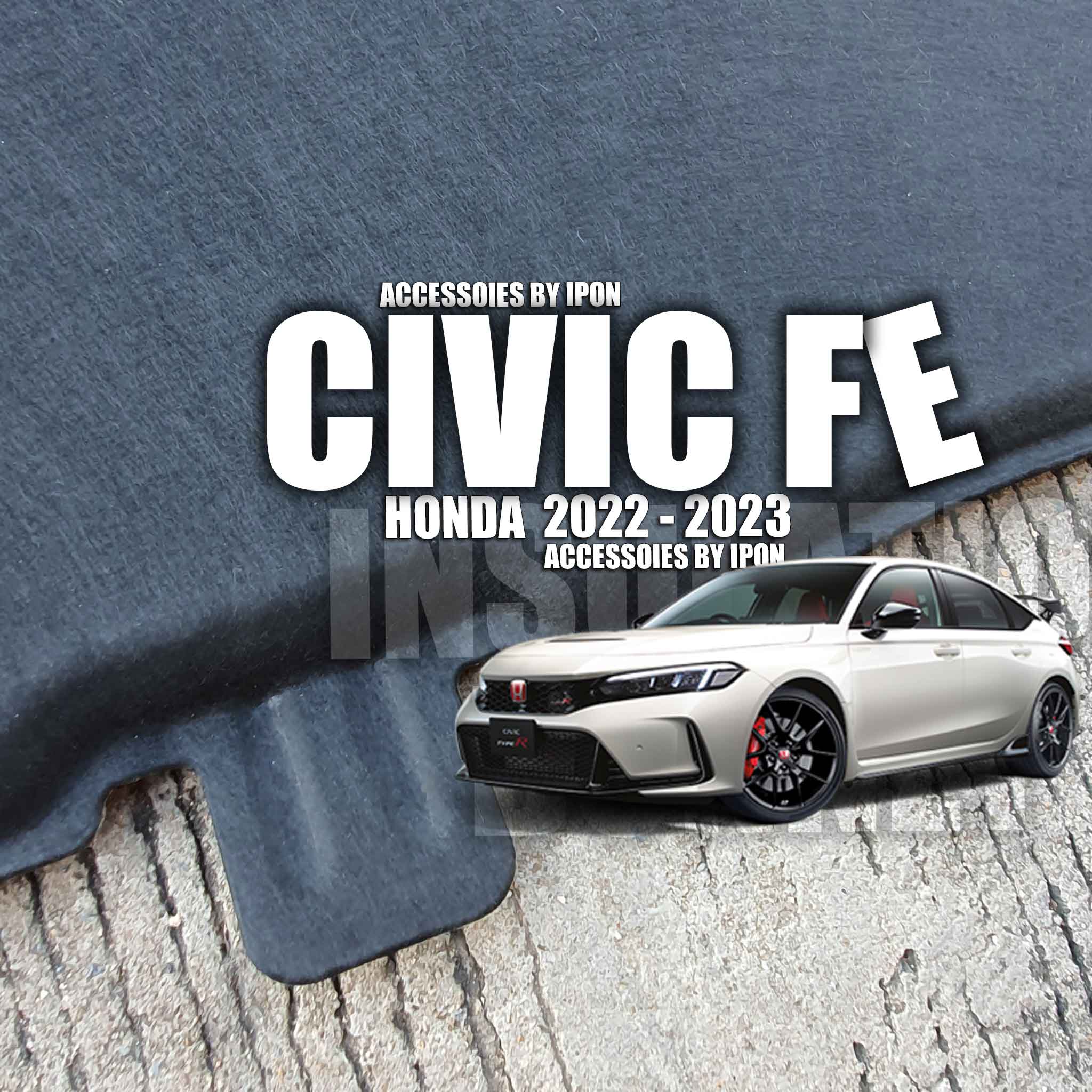 แผ่นกันความร้อน HONDA CIVIC FE ทุกรุ่น แท้ห้าง