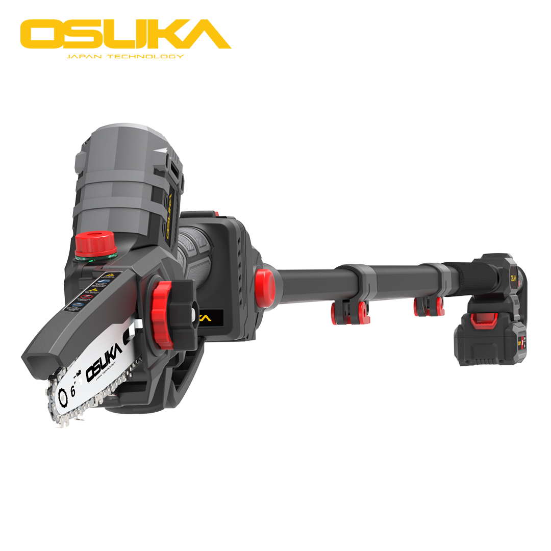 SET A เลื่อย ตัดแต่งกิ่งสูงไร้สาย ไร้แปรงถ่าน OCMC536-M1+OCMC1536-01