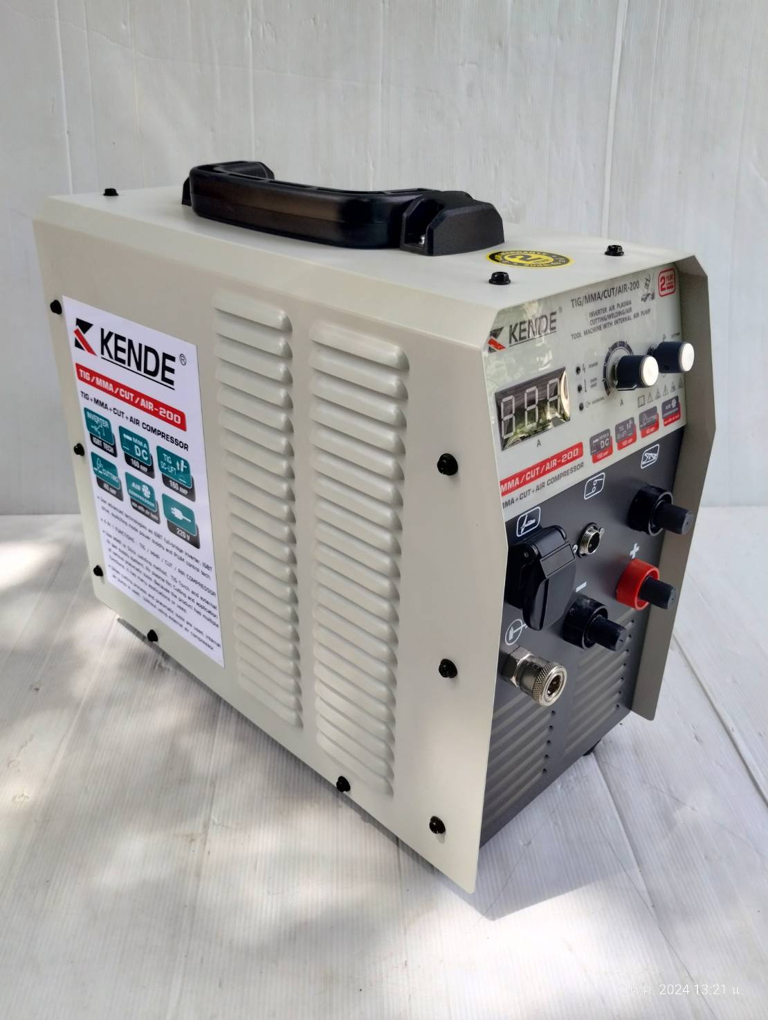 ตู้เชื่อม4ระบบ KD-TIG-MMA-CUT-AIR-200 KENDE