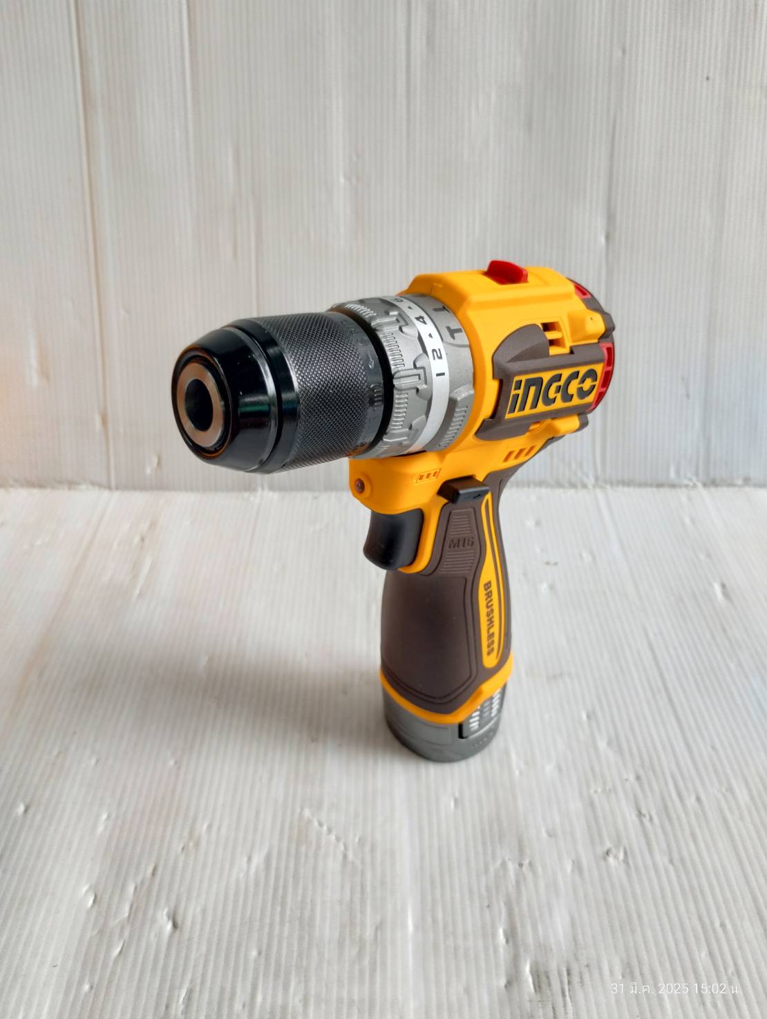 ชุดสว่านกระแทก16V +ชุดดอกไขควง COSLI241199 INGCO