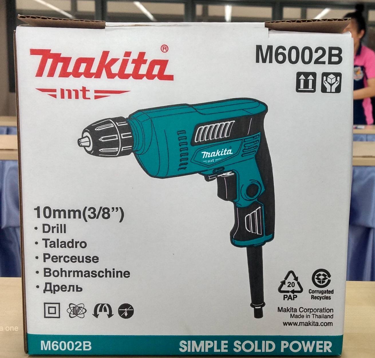 สว่านไฟฟ้า3/8 M6002B MAKITA MT SERIES